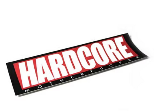HC Red Banner Sticker